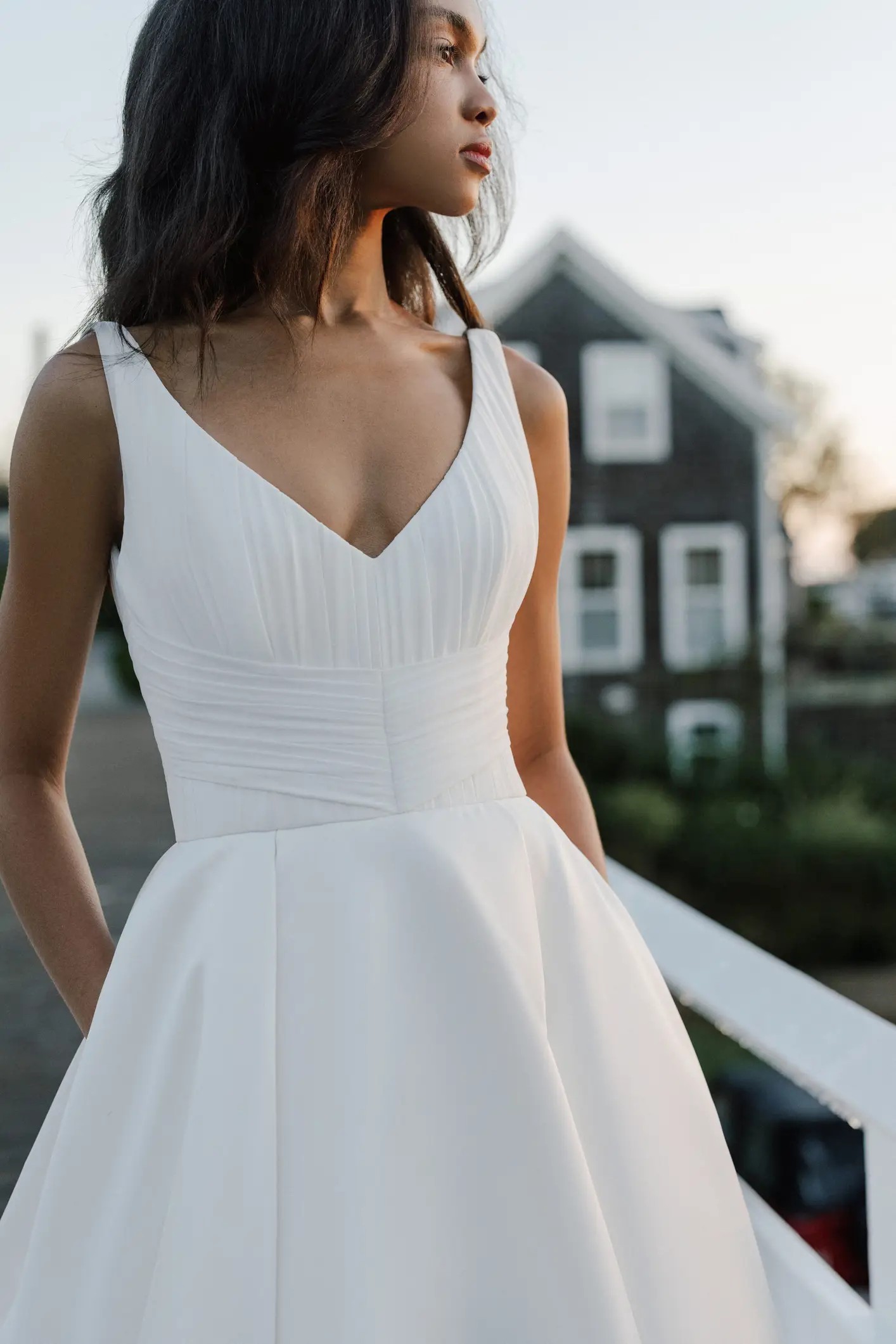 Blue Willow by Anne Barge Trunk Show Visiting Gowns Preview. Mobile Image