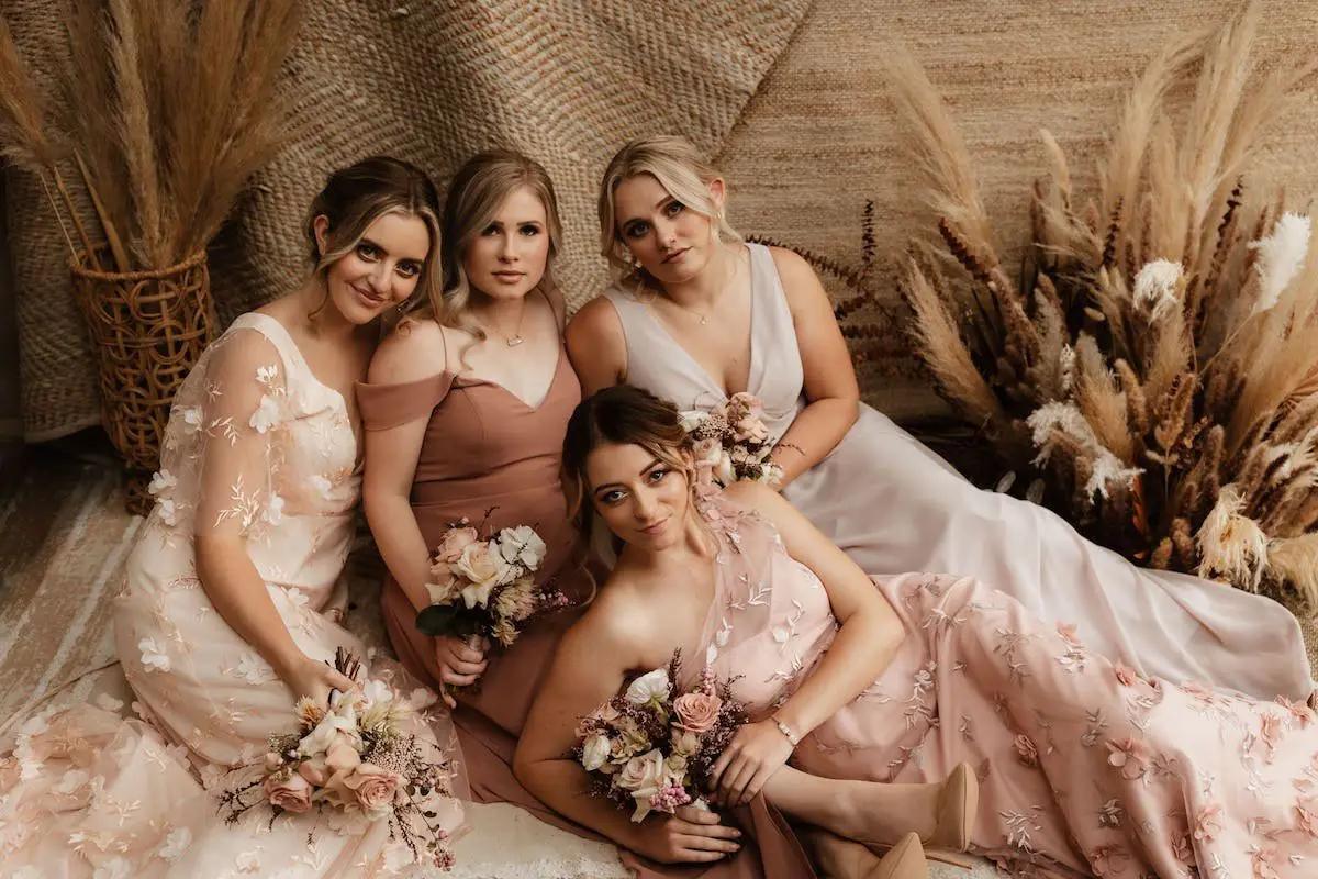 Summer Bridesmaids Inspiration Published in the National Rocky Mountain Bride Magazine Image #1