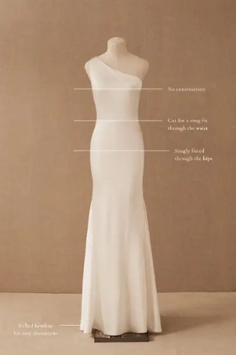 Amsale Pearce by Nouvelle Amsale x BHLDN #1 default Ivory thumbnail