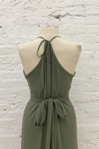 Amsale Joy #10 Olive thumbnail