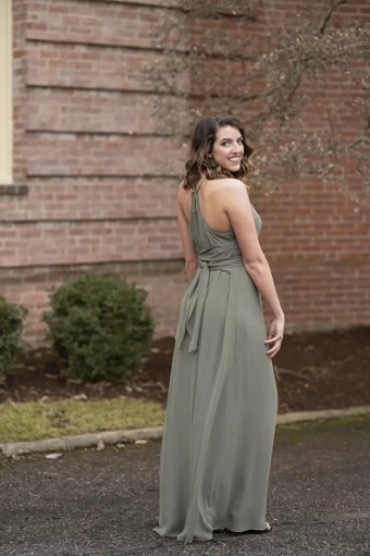 Amsale Joy #5 Olive thumbnail