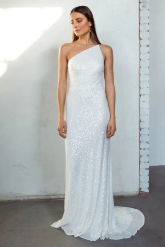 Jenny Yoo Zara #2 White thumbnail