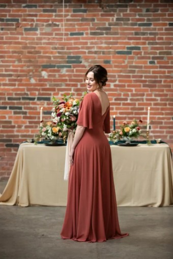 Jenny Yoo Ari #3 English Rose thumbnail
