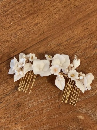 Miscellaneous Farrah Comb by Cori Lynn Co. #0 default Gold thumbnail