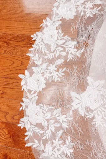 JLM Couture Ti Adora by Allison Webb Fitted Lace Gown #4 Ivory thumbnail