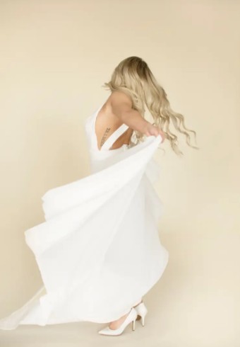 Justin Alexander Belle #4 Ivory/Nude thumbnail