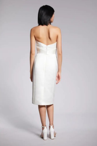 Amsale Modified LW184 by Amsale Little White Dresses #1 Ivory thumbnail