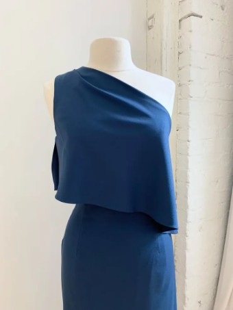 Amsale Liana #3 French Blue thumbnail