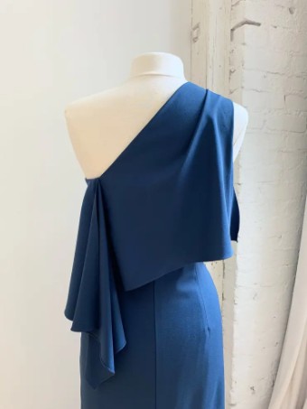 Amsale Liana #4 French Blue thumbnail
