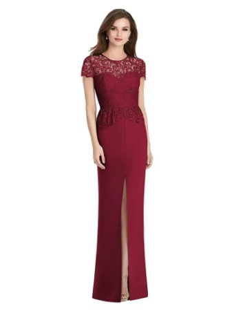 Dessy Group JP1012 #0 default Burgundy thumbnail