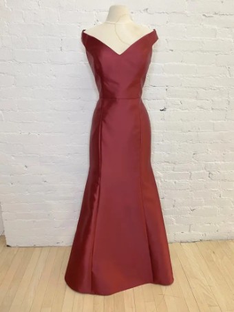 Dessy Group 4519 #2 Burgundy thumbnail