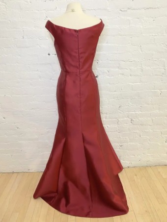 Dessy Group 4519 #3 Burgundy thumbnail