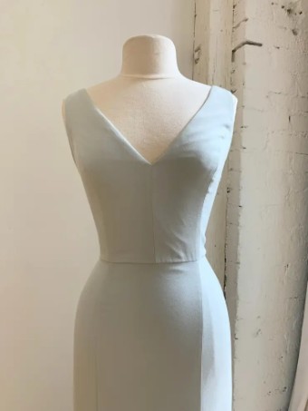 Amsale Sydney #4 Vintage Ice thumbnail