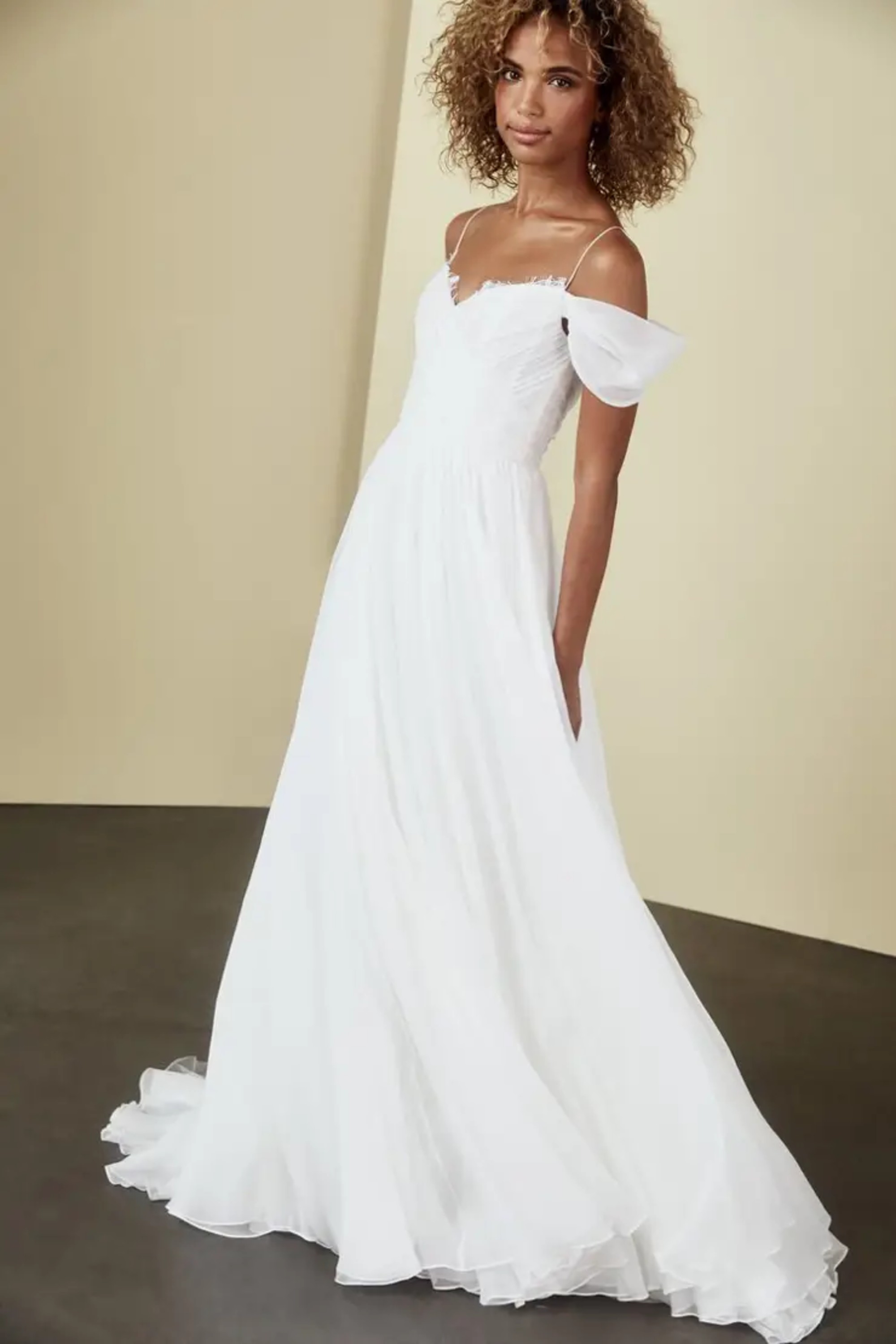 Bhldn joplin wedding dress top