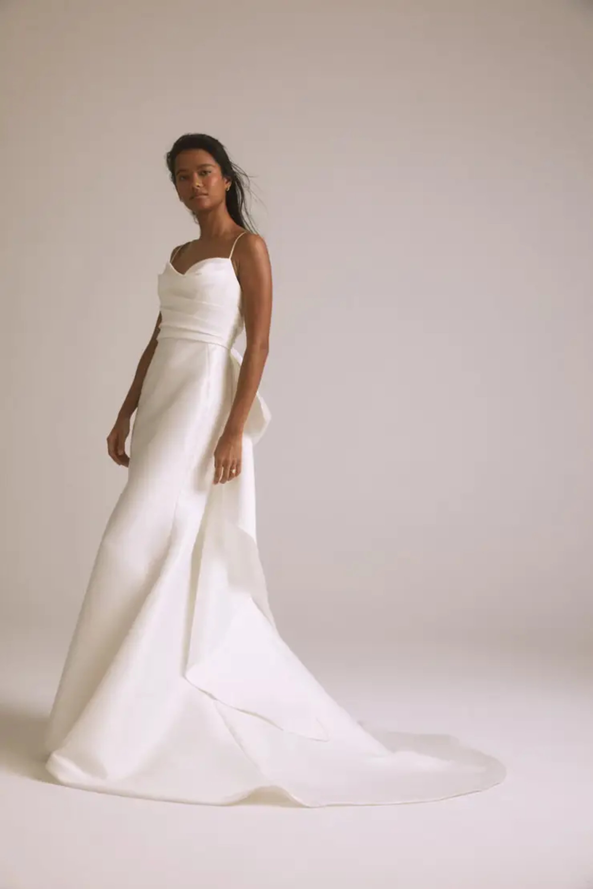 Amsale 2025 white dress