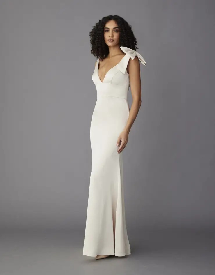 Lazaro evening gowns sales