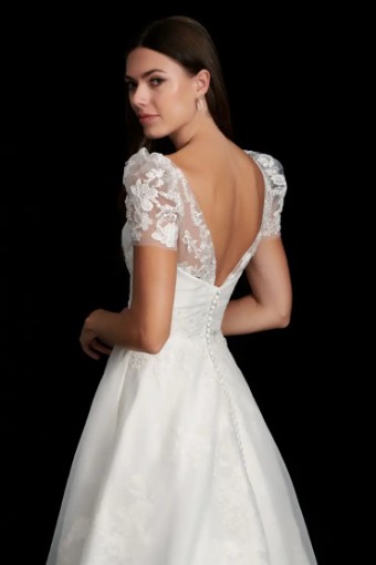 Kelly Faetanini Camilla with sleeves #3 Ivory thumbnail