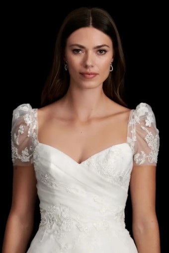 Kelly Faetanini Camilla with sleeves #2 Ivory thumbnail