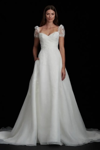Kelly Faetanini Camilla with sleeves #1 Ivory thumbnail