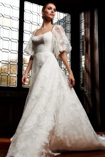 Kelly Faetanini Jardins with sleeves #0 default Ivory thumbnail