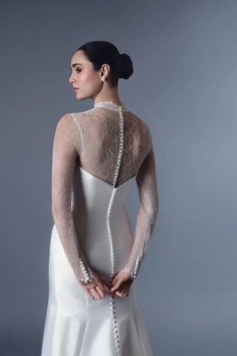 Thanks & Goodluck Chantilly Lace Topper TG1056 #1 default Ivory thumbnail