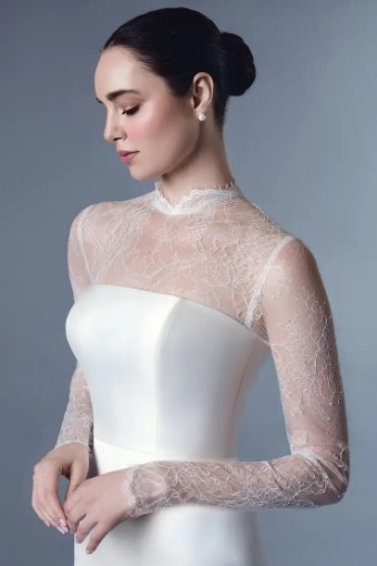 Thanks & Goodluck Chantilly Lace Topper TG1056 #0 default Ivory thumbnail