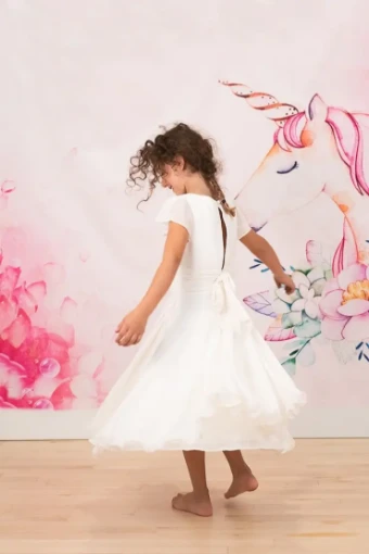 JLM Couture La Petite Hayley Paige Piper #4 Ivory thumbnail