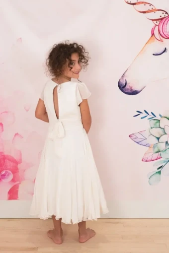 JLM Couture La Petite Hayley Paige Piper #3 Ivory thumbnail