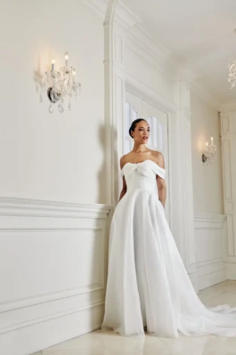 Kelly Faetanini Beau with detachable sleeves #0 default Ivory thumbnail