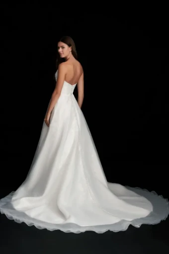 Kelly Faetanini Camilla with detachable sleeves #4 Ivory thumbnail