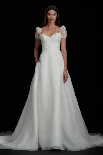 Kelly Faetanini Camilla with detachable sleeves #1 Ivory thumbnail