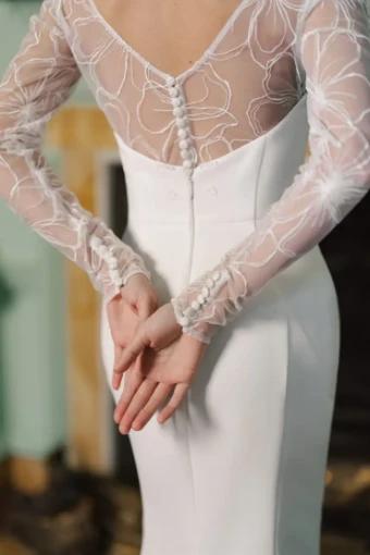 Blue Willow by Anne Barge Truett #7 default Silk White thumbnail