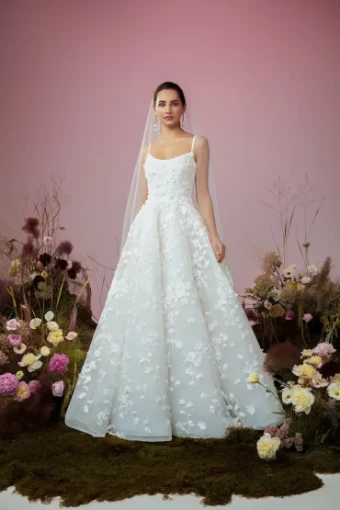 Blue Willow by Anne Barge Poetic Light Veil for sale #1 Silk White thumbnail