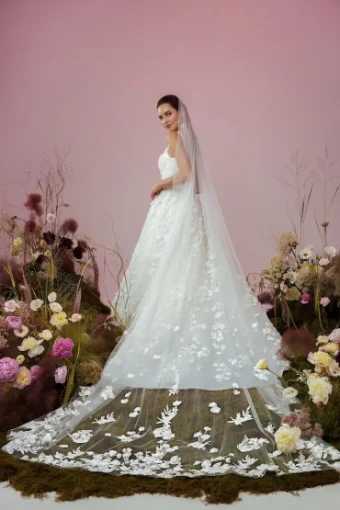 Blue Willow by Anne Barge Poetic Light Veil for sale #0 default Silk White thumbnail