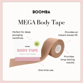 Miscellaneous BOOMBA Regular MEGA Body Tape (3" x 33') #2 Beige thumbnail
