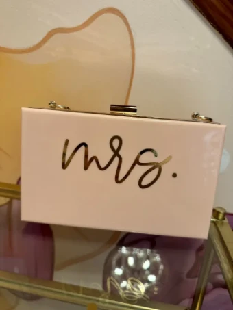 Miscellaneous Mrs. Clutch / Crossbody Purse #1 Pink thumbnail