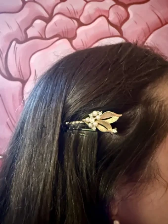 Miscellaneous Vintage hair pin #1 default Gold thumbnail