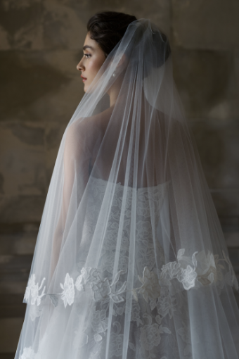 Blue Willow by Anne Barge Penrose #1 default Silk White thumbnail