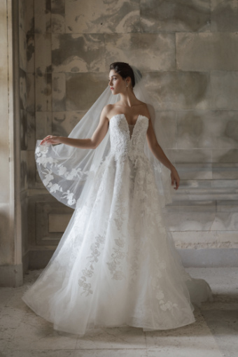 Blue Willow by Anne Barge Penrose #0 default Silk White thumbnail