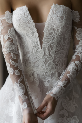 Blue Willow by Anne Barge Penrose Sleeves #0 default Silk White thumbnail