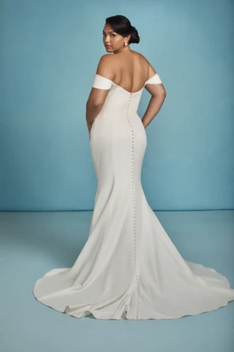 Blue Willow by Anne Barge Naomi - Crepe Back Satin #2 default Silk White thumbnail