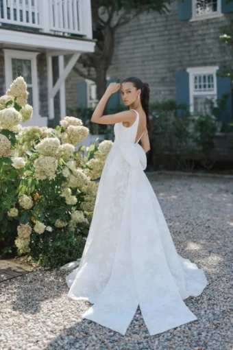 Blue Willow by Anne Barge Liberty #1 Silk White thumbnail