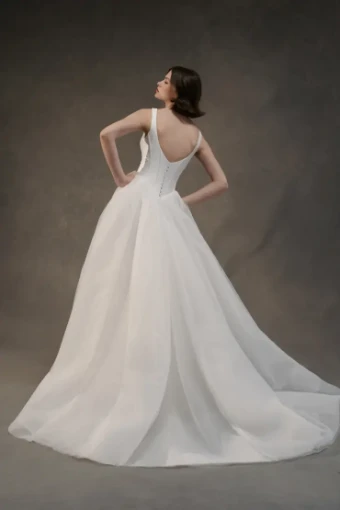 Blue Willow by Anne Barge Erivo #1 Silk White thumbnail