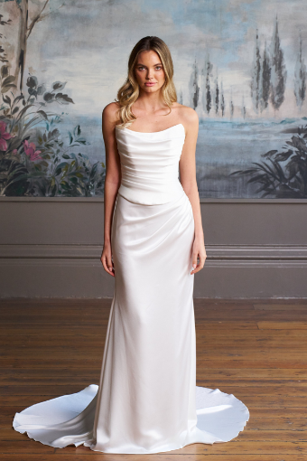 Castigliano by Caroline Castigliano Azalea Moon Corset Top #0 default Ivory thumbnail