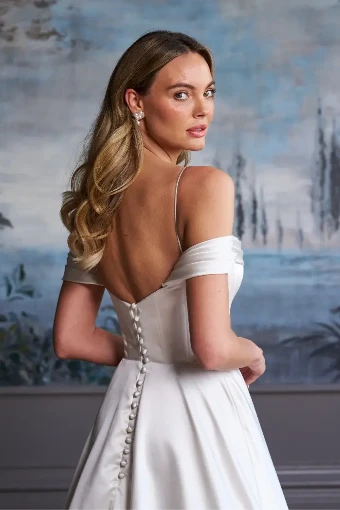 Castigliano by Caroline Castigliano Primrose Path with detachable sleeves and cuff #2 default Ivory thumbnail