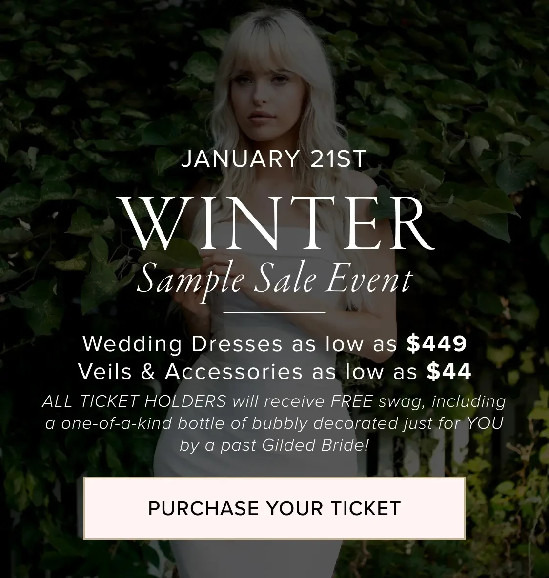 Winter Sample Sale Event at Gilded Social in Columbus, OH