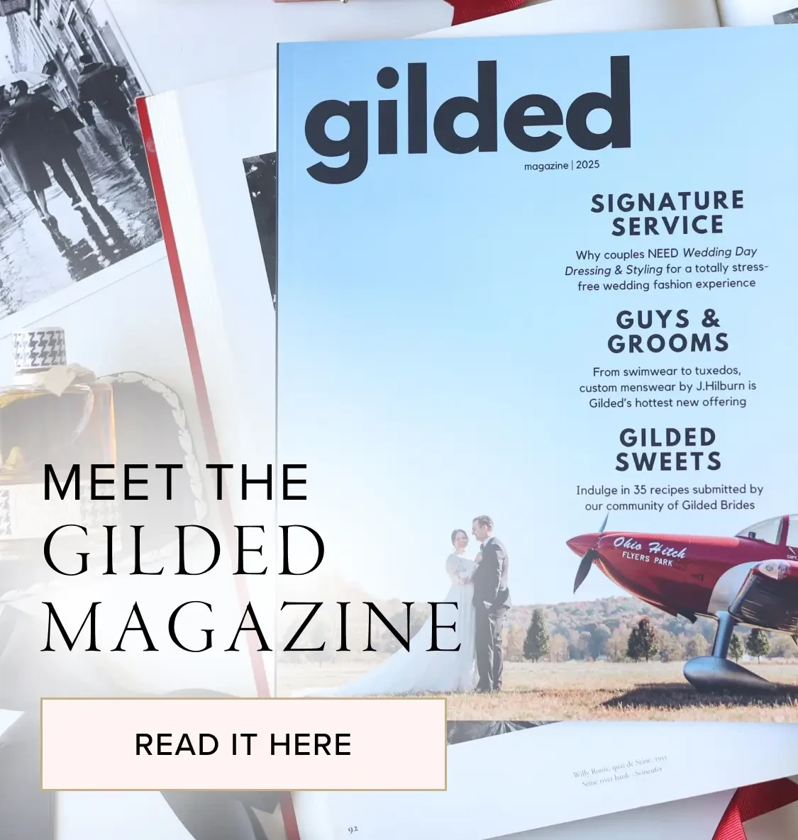 Gilded Magazine mobile banner
